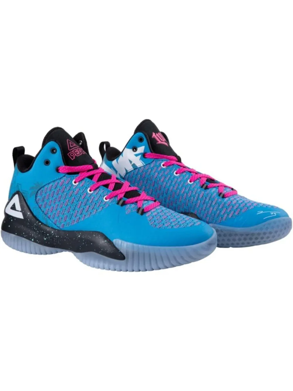 Men's Palette Paris Lou Williams Streetball Outdoor Breathable Basketball Shoes